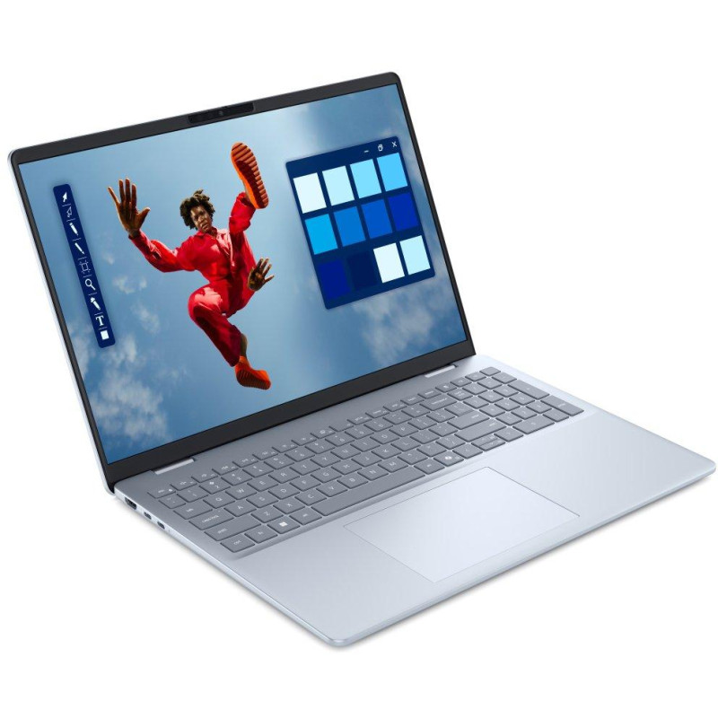 DELL 16 Plus DB16250/ Core Ultra 7 256V/ 16GB/ 512GB SSD/ 16" 2.5K/ FPR/ W11Pro/ modrý/ 3Y PS NBD on-site