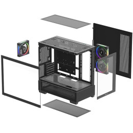 DEEPCOOL skříň CG380 3F černá