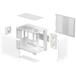 DEEPCOOL skříň CG330 3F bílá