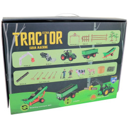 Traktor s farmou a příslušenstvím, 45 kusů