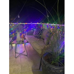 IMMAX NEO LITE SMART vánoční LED osvětlení - řetěz, 400ks diod WW+RGB, Wi-Fi, TUYA, 40m