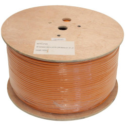PLANET Elite kabel FTP, drát, Cat 6A, 4p, 500MHz, LS0H, stíněný každý pár, oranžový, balení 500m, B2ca-s1a,d1,a1