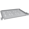 Solarix Shelf 19" 1U 350mm storage tray RAL 7035 front rail mount UP-03-G
