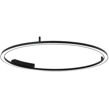 POŠKOZENÝ OBAL - IMMAX NEO FINO SMART nástěnné + stropní svítidlo černé 120cm 72W 4752lm, Zigbee 3.0 s DO, TUYA