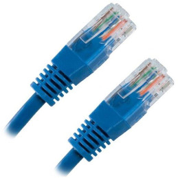 XtendLan Patch kábel Cat 6 UTP 3m - modrý