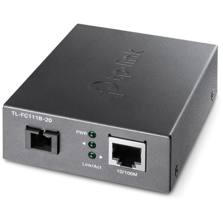TP-Link TL-FC111B-20 WDM Medienkonverter 1x 10/100 Mbit/s RJ45/ 1x 100 Mbit/s SC/ Eth/Optik (Singlemode)