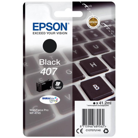 Epson Tintenpatrone/ C13T07U140/ WF-4745 Series Tintenpatrone L/ Schwarz
