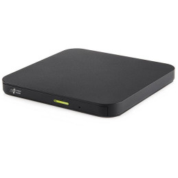 Hitachi-LG GP96YB70 / DVD-RW / external / ultraslim / M-disc / USB / USB-C / black