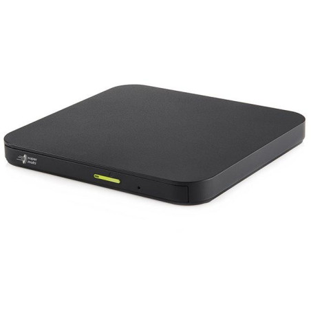 Hitachi-LG GP96YB70 / DVD-RW / externí / ultraslim / M-disc / USB / USB-C / černá