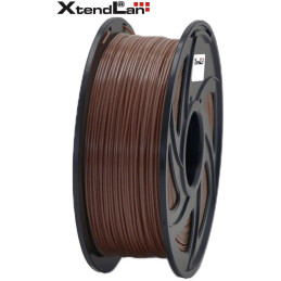 XtendLAN PLA filament 1.75mm brown 1kg