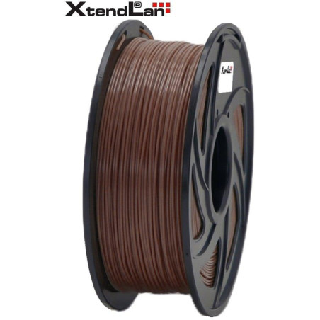 XtendLAN PLA filament 1,75mm hnedý 1kg