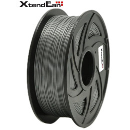 XtendLAN PLA filament 1,75mm stříbrný 1kg