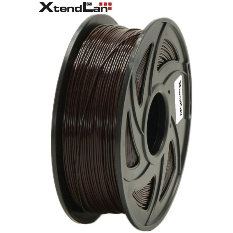 XtendLAN PLA filament 1,75mm plavě hnědý 1kg