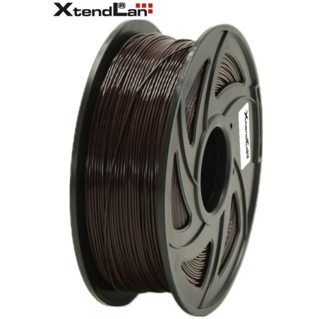 XtendLAN PLA filament 1,75mm plovo hnedý 1kg
