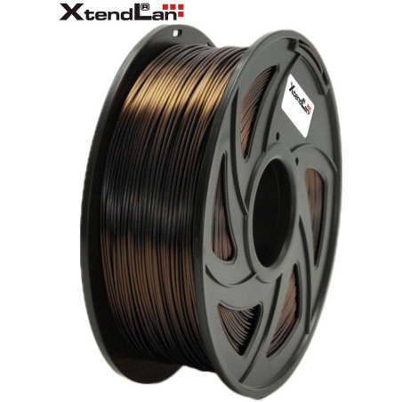 XtendLAN PLA filament 1.75mm copper color 1kg