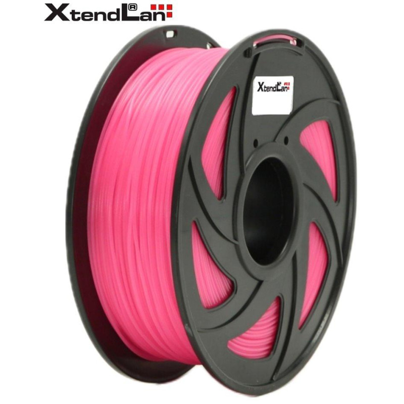 Filament XtendLAN PLA 1,75mm różowo-czerwony 1kg