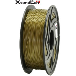 XtendLAN PLA filament 1,75mm bronzové barvy 1kg