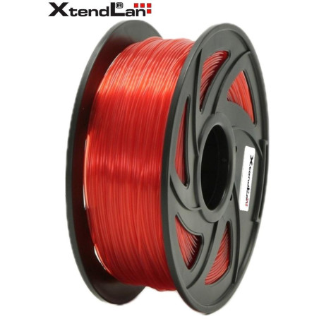 XtendLAN PLA filament 1.75mm transparent orange 1kg