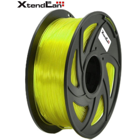 Filament XtendLAN PLA 1,75mm transparentny żółty 1kg