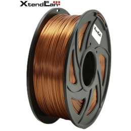 XtendLAN PLA filament 1,75mm tehlovo hnedý 1kg