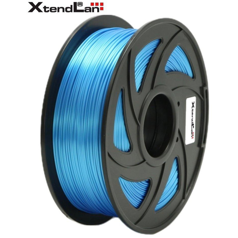XtendLAN PLA-Filament 1,75mm glänzend blau 1kg