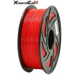 XtendLAN PETG filament 1,75mm zářivě červený  1kg