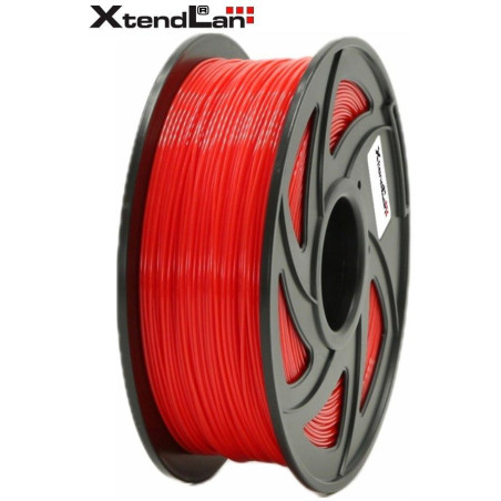 XtendLAN PETG filament 1,75mm žiarivo červený 1kg