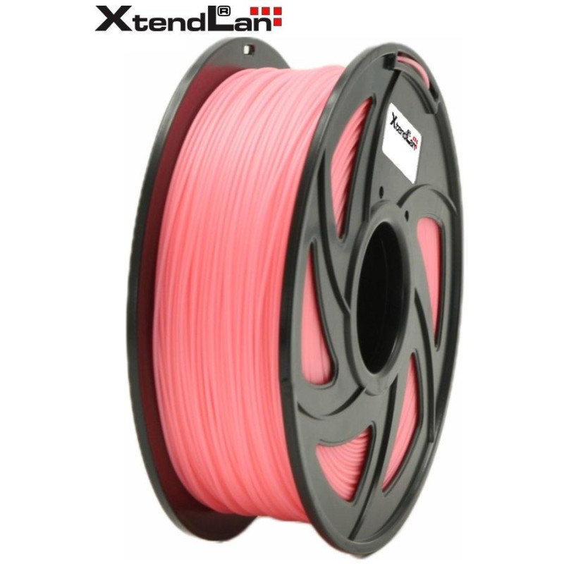 XtendLAN PETG filament 1.75mm bright pink 1kg