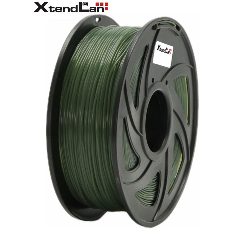 XtendLAN PETG filament 1.75mm hunter green 1kg
