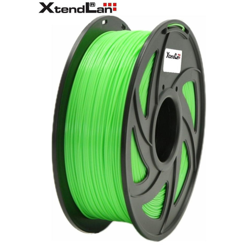 XtendLAN PETG filament 1,75mm jasne svetlo zelený 1kg