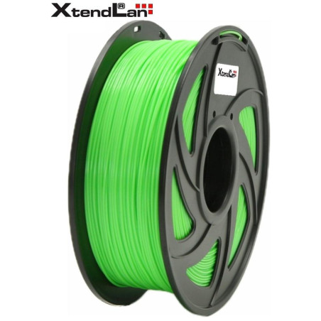 XtendLAN PETG-Filament 1,75 mm leuchtend hellgrün 1 kg