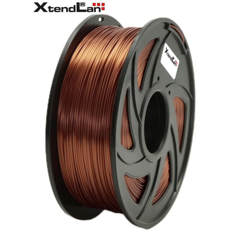 XtendLAN PETG filament 1,75mm cihlově hnědý 1kg
