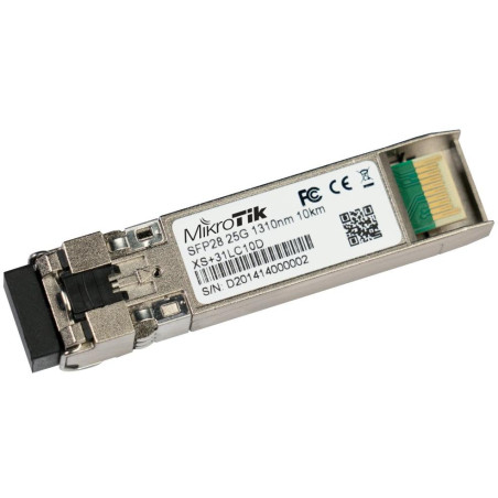 MikroTik XS+31LC10D SFP/SFP+/SFP28 optisches Modul, SM, 10km, 1310nm