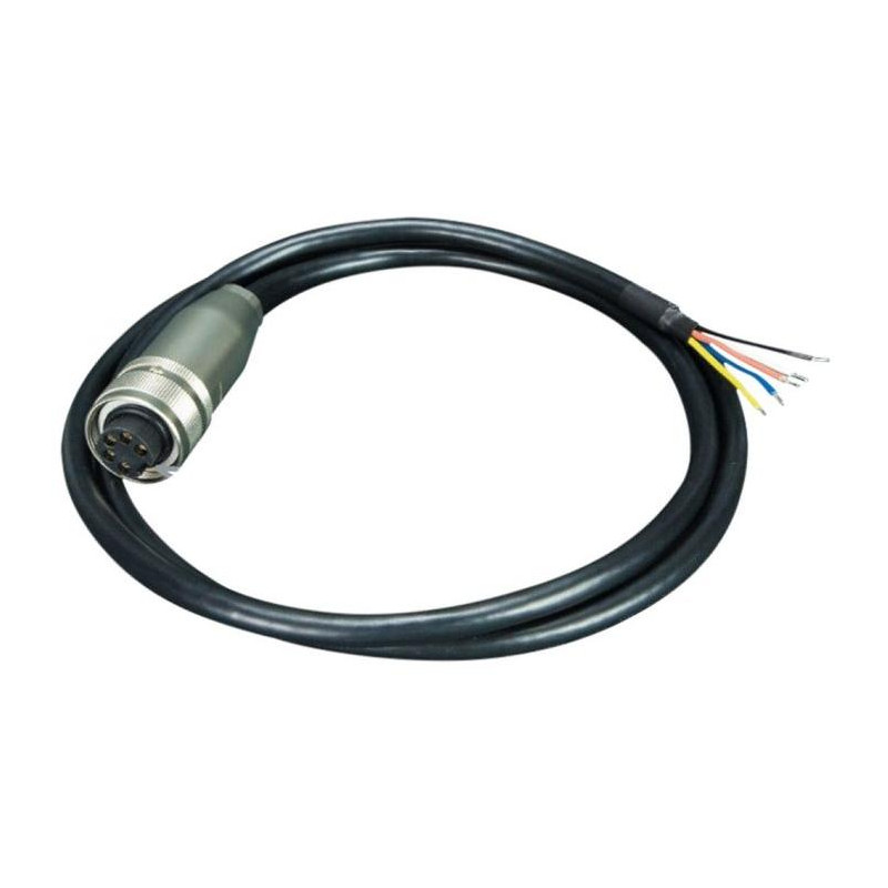 Planet CB-M23F5F-120 waterproof power cable, 5pin M23, 1.2m