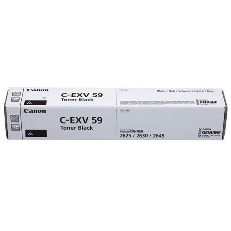 Canon toner C-EXV59 černý  (kapacita 30.000 výtisků)