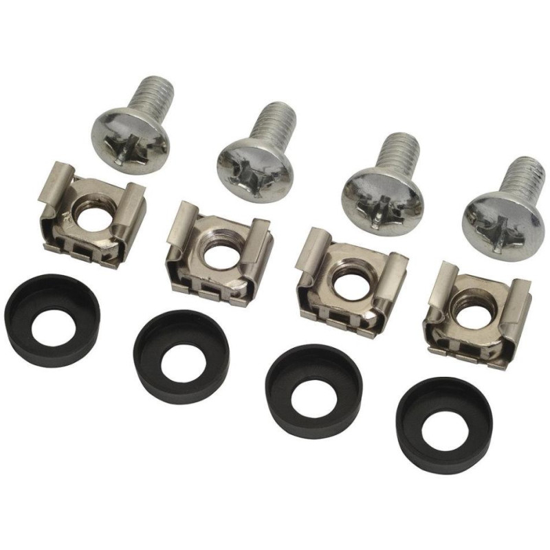Solarix mounting kit M6, 4pcs nuts, 4pcs screws, 4pcs plastic washers, MONT-SM6