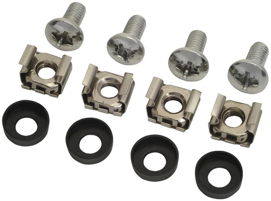 Solarix montážna sada M6, 4ks matice, 4ks skrutky, 4ks plastové podložky, MONT-SM6