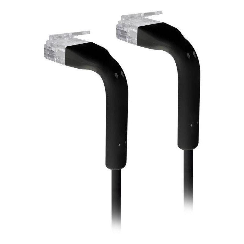 Ubiquiti UniFi Ethernet Patch Kabel - délka 0,3m, Cat6, černý