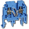 Solarmi series clamp RSA 2.5 A on DIN rail, blue