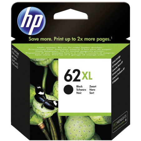 HP cartridge 62 XL/ black/ 12ml