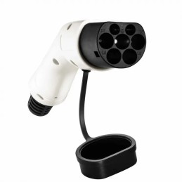 Akyga Netzadapter Typ 2 (Mennekes), 1-phasig männlich, 32A - weiß