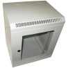 XtendLan Cabinet 10", 9U, 280x350, gray, glass