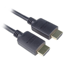 PremiumCord HDMI 2.0b High Speed + Ethernet kábel / pozlátené konektory / 2m / čierny