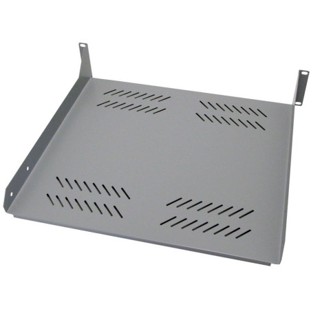 XtendLan Police 400mm, univerzal, 2U, 45kg nosnost, šedá