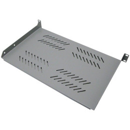 XtendLan Shelf 280mm, universal, 1HE, 25kg Tragkraft, grau