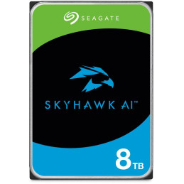 Seagate SkyHawk AI 8TB HDD / ST8000VE001 / Intern 3,5" / 7200 U/min / SATA 6Gb/s / 256 MB