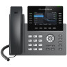 Grandstream GRP2615/ telefon VoIP/ kolorowy wyświetlacz/ 5x SIP/ 2x Gbit LAN/ 1x USB/ WiFi, BT/ PoE