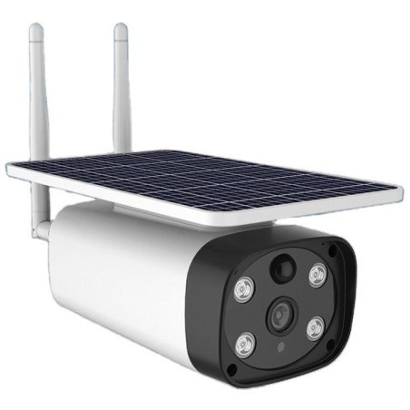 TRX Security IP-Kamera Innotronik ICH-BC21 kabellos, 2,0 Mpix, WLAN, Solarpanel + Li-Ion-Akku