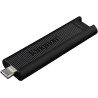 KINGSTON DataTraveler Max 256GB / USB 3.2 Gen2 Typ-C / bis zu 1.000MB/s schreiben / schwarz