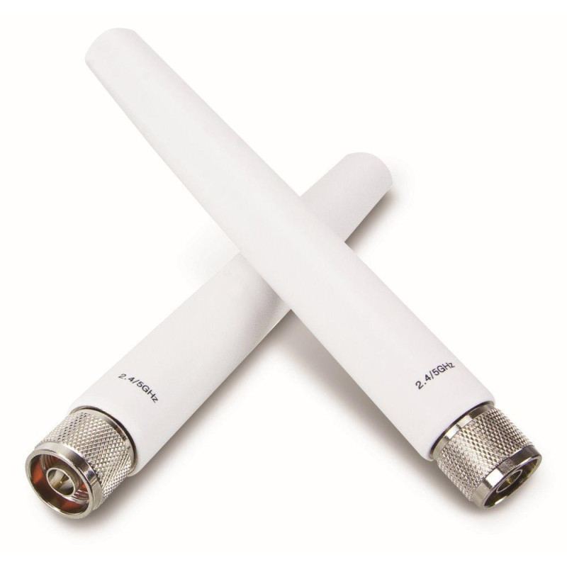 Planet ANT-OM5D-KIT Duale Rundstrahlantenne 2,4/5GHz, 4,5/7dBi, N-Stecker